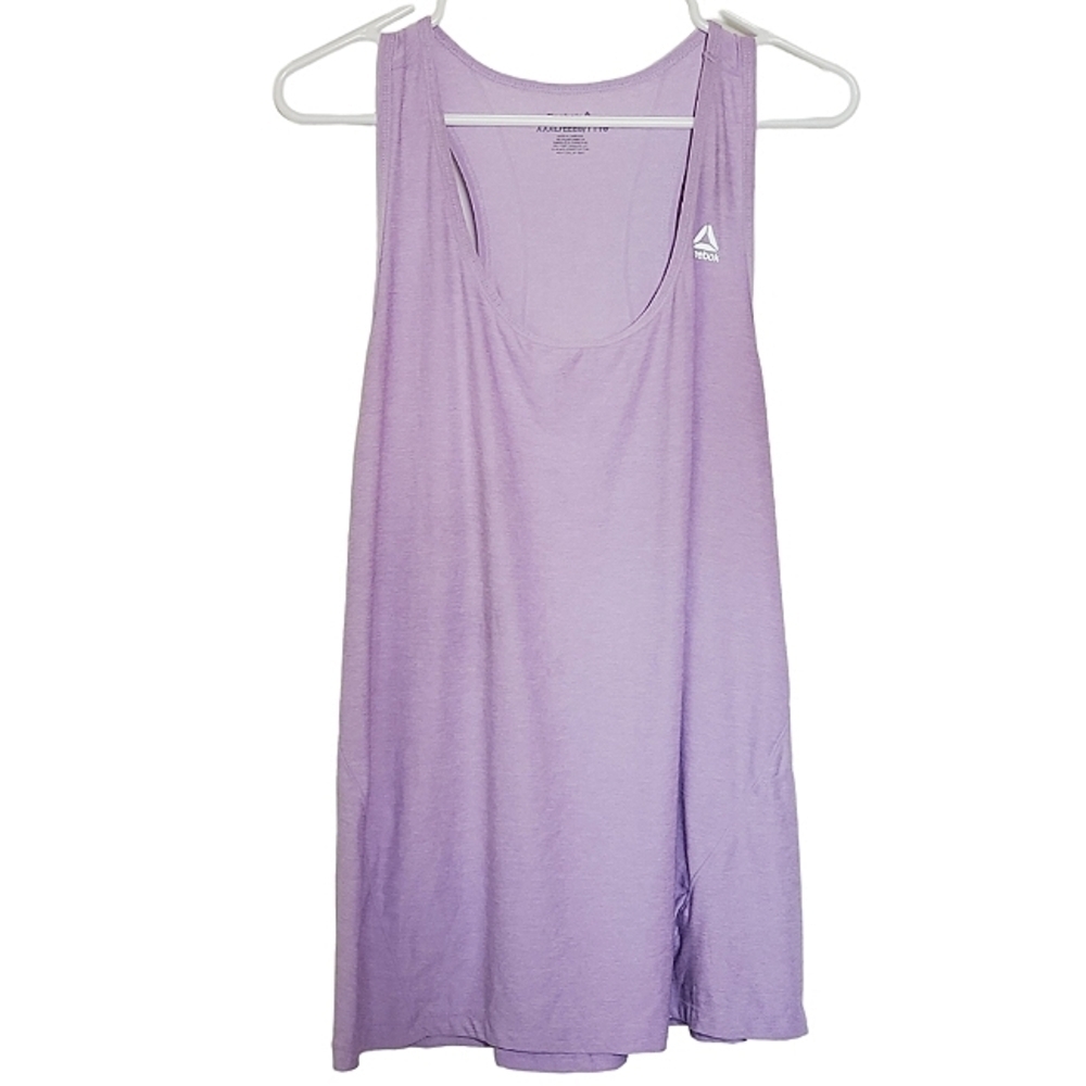 1410 * Reebok Racer Back Tank Purple Size XXXL